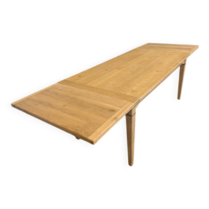 Table extensible en chêne