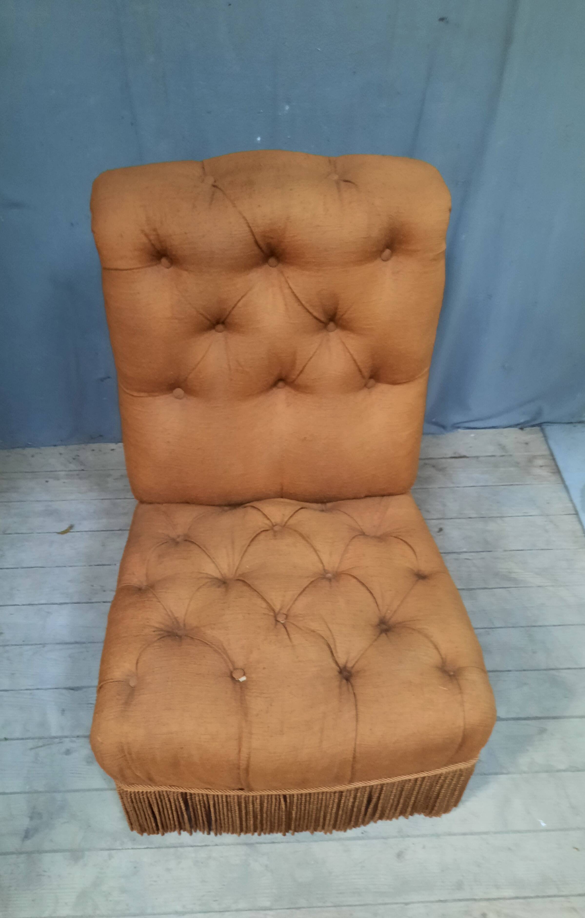 Napoleon III padded chair