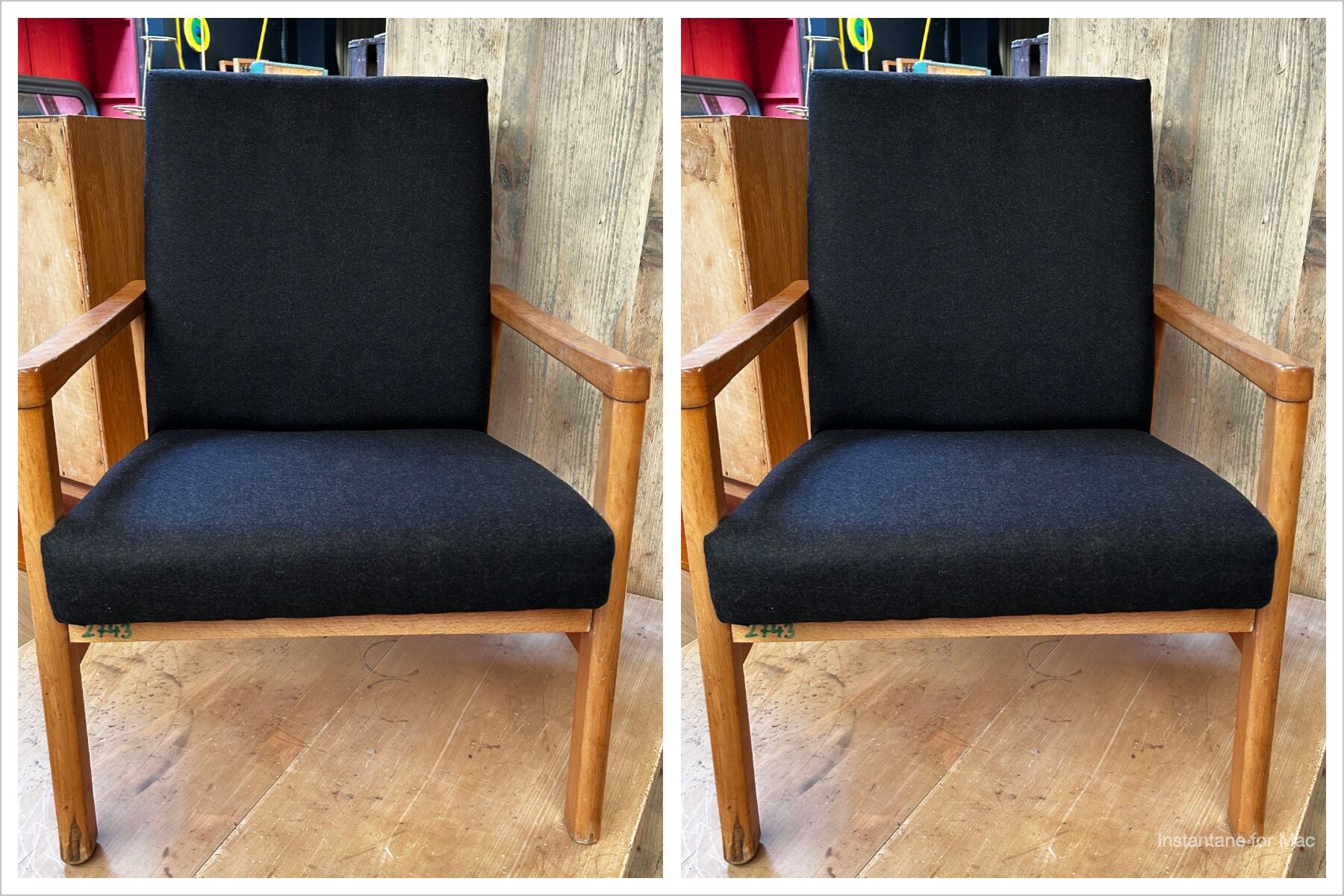 Pair of vintage armchair