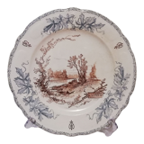Decorative plate Choisy-le-roi "l'etang"