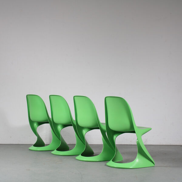 Chaise verte '' Casalino » des années 2000 par Alexander Begge pour Casala, Allemagne – Large Stock!