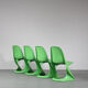 Chaise verte " Casalino » des années 2000 par Alexander Begge pour Casala, Allemagne – Large Stock!