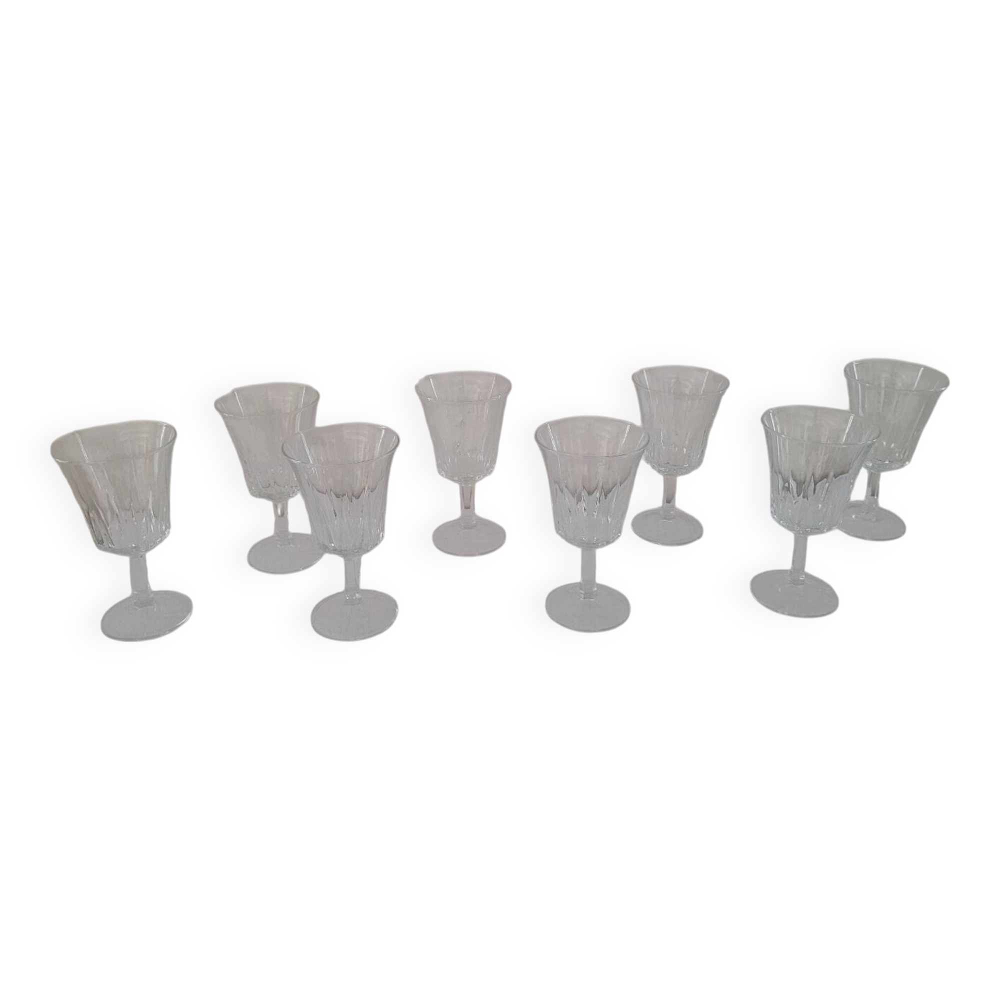 Verres à pied 70's