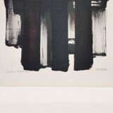 Lithographie Pierre Soulages
