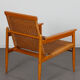 Pair of vintage wicker armchairs published by Uluv, 1960