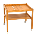 Scandinavian pine trolley, Yngve Ekström, Sweden, 1970