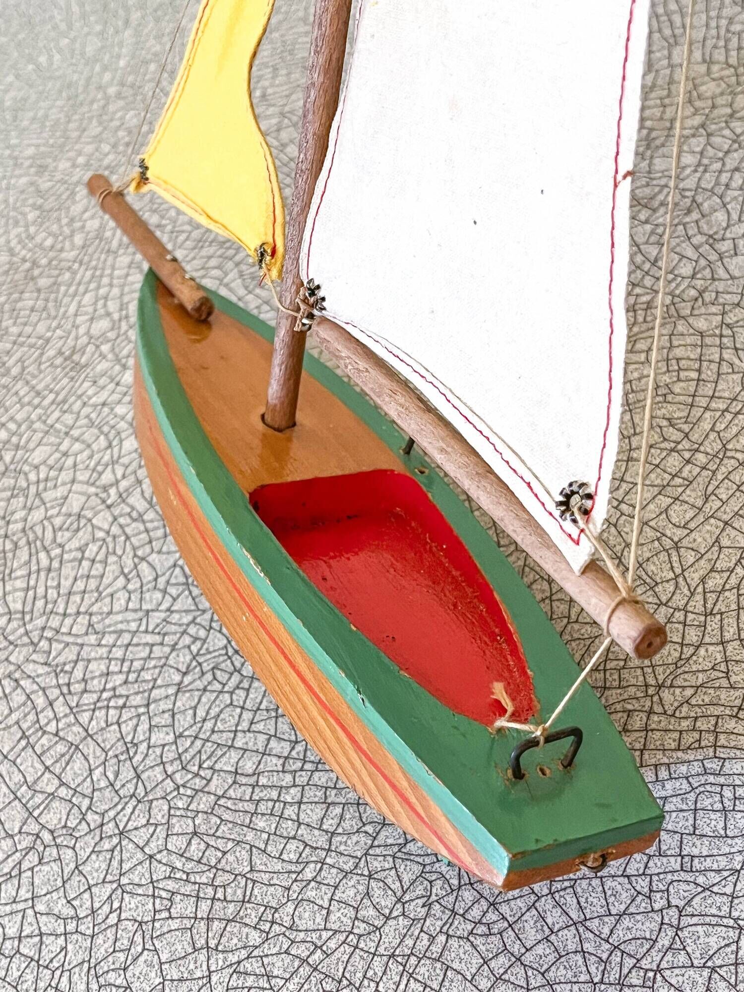 Giraud Sauveur brand half-deep hull basin sailing barge.