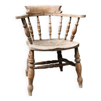 Victorian armchair, called "captain's"