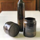 Ensemble de pots noirs poterie vintage 70’s