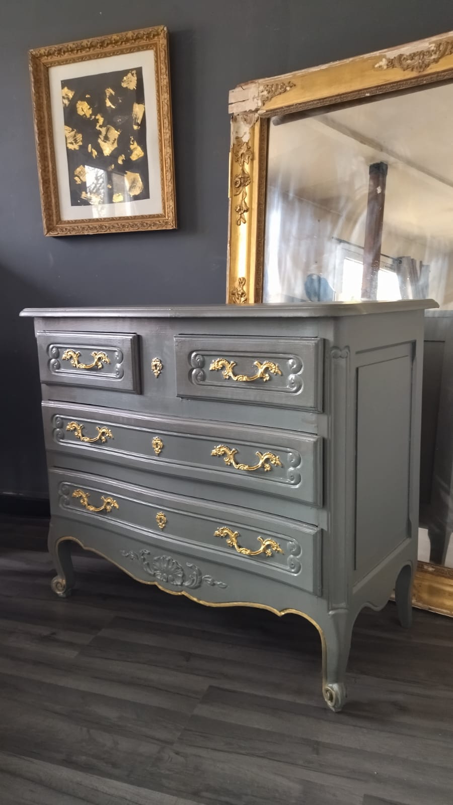 Louis XV style chest of drawers