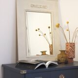 Old overmantel mirror