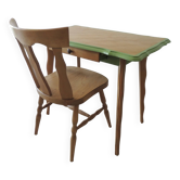Desk and chair