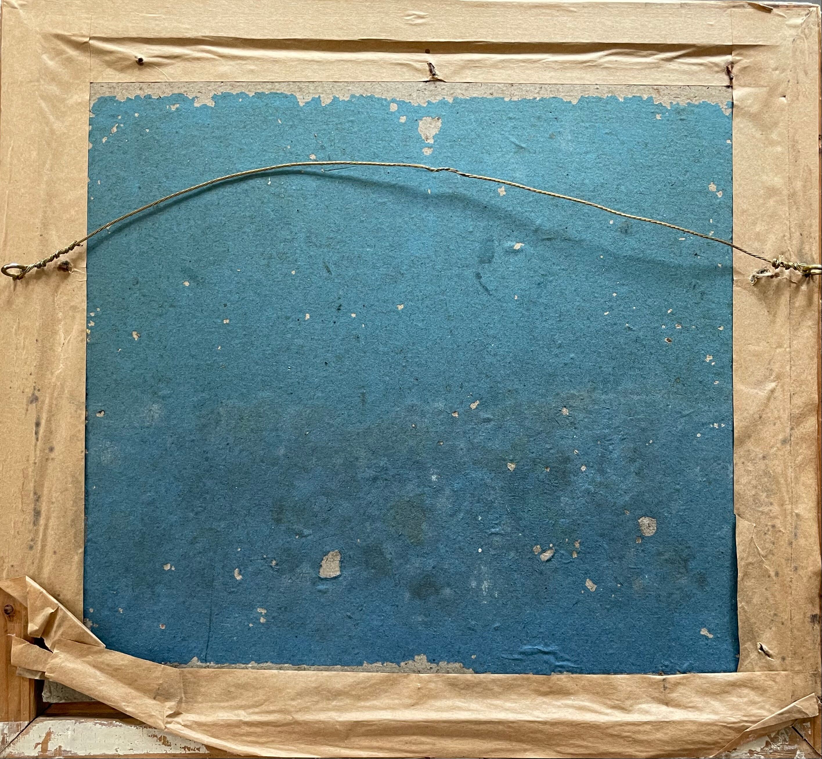 Painting old animal painting, dog Greuze, eighteenth