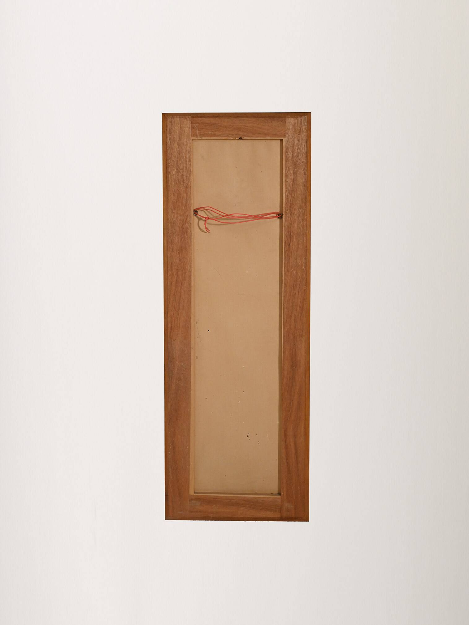 Scandinavian wall mirror in mahogany, 1950s