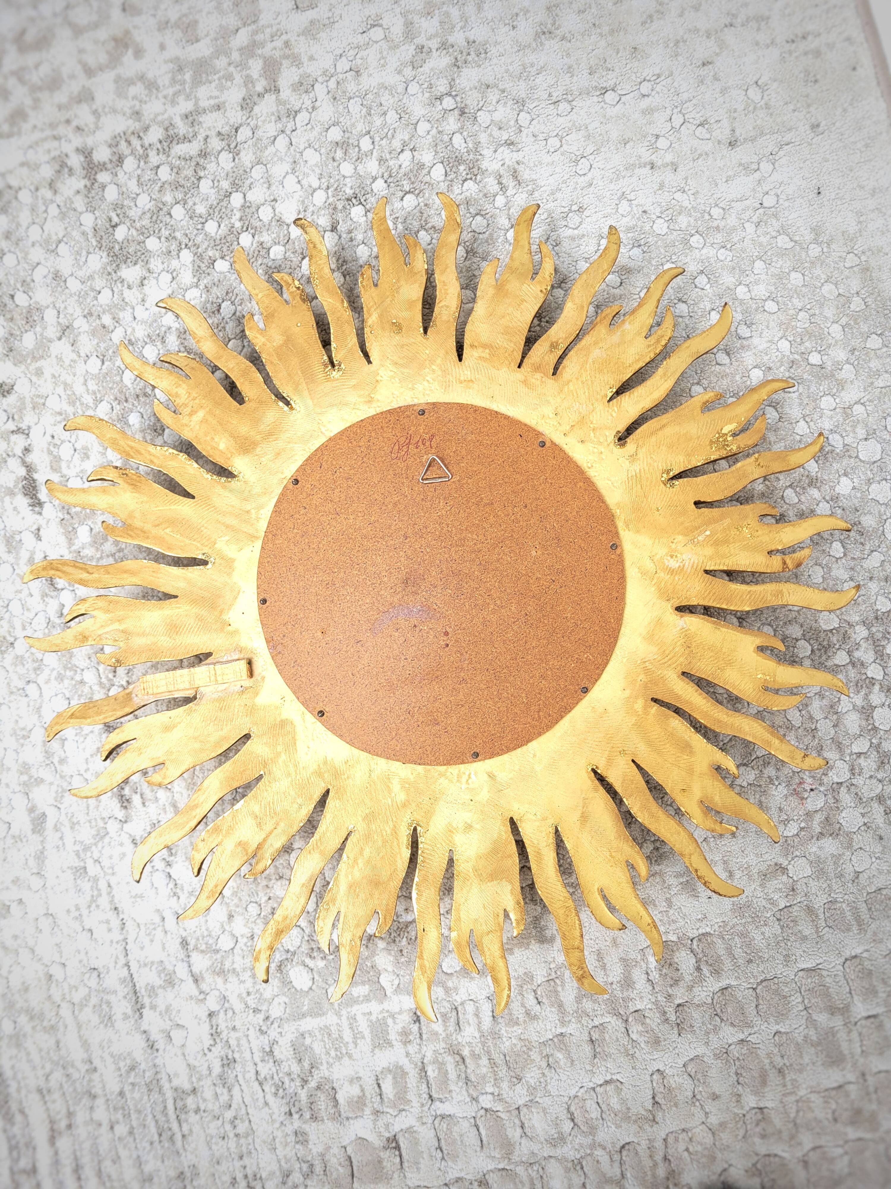 Mirror convex sun 1970 55cm