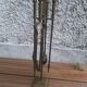 Art Deco Moorish Fireplace Tool Set 4 pieces