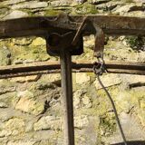 Former cast iron factory window