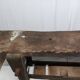 Old vintage wooden workbench