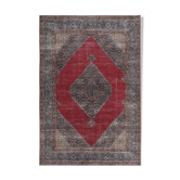 Tapis vintage turc de oushak tissé à la main 215x323 cm