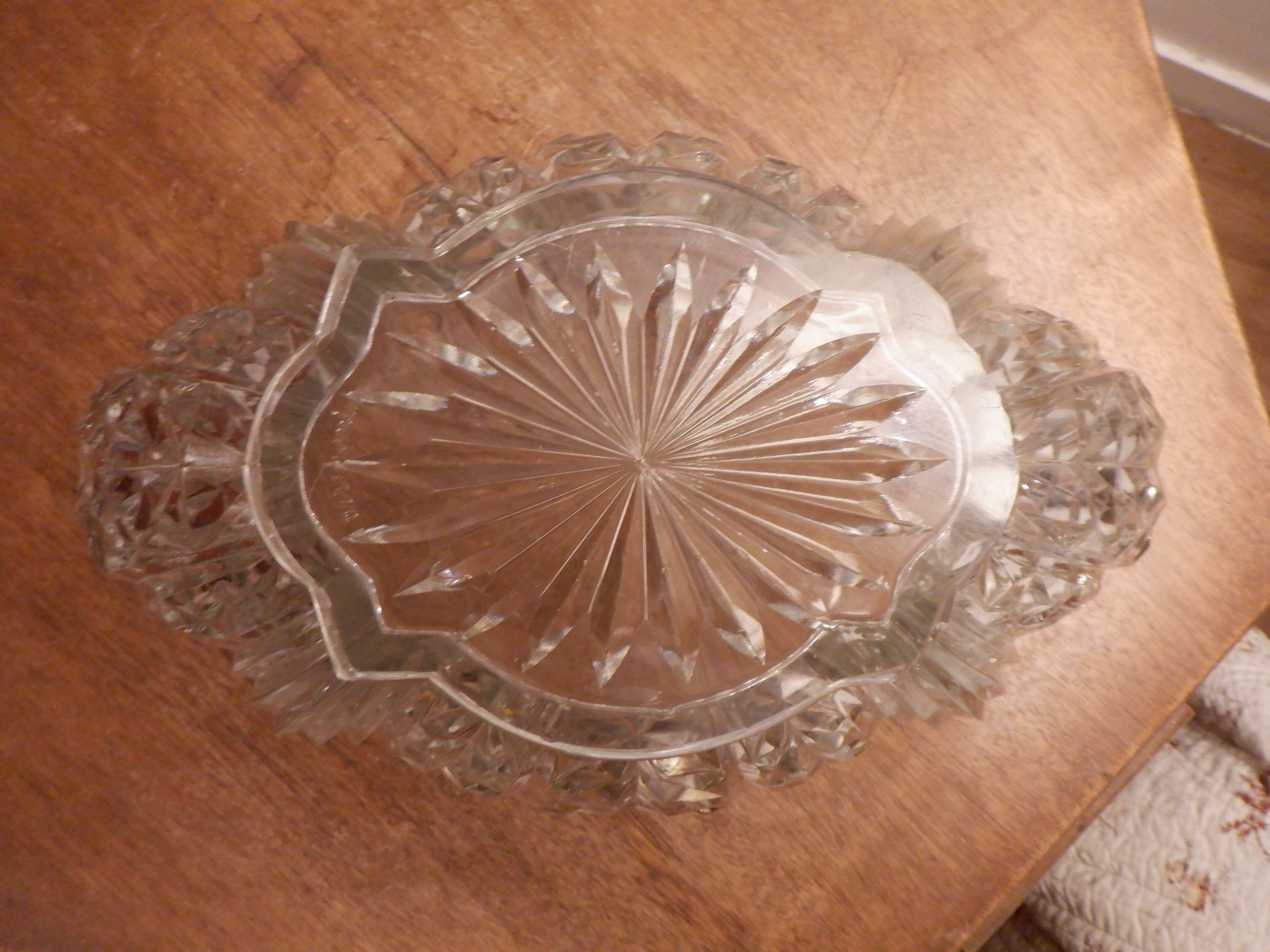 Bohemian crystal cup