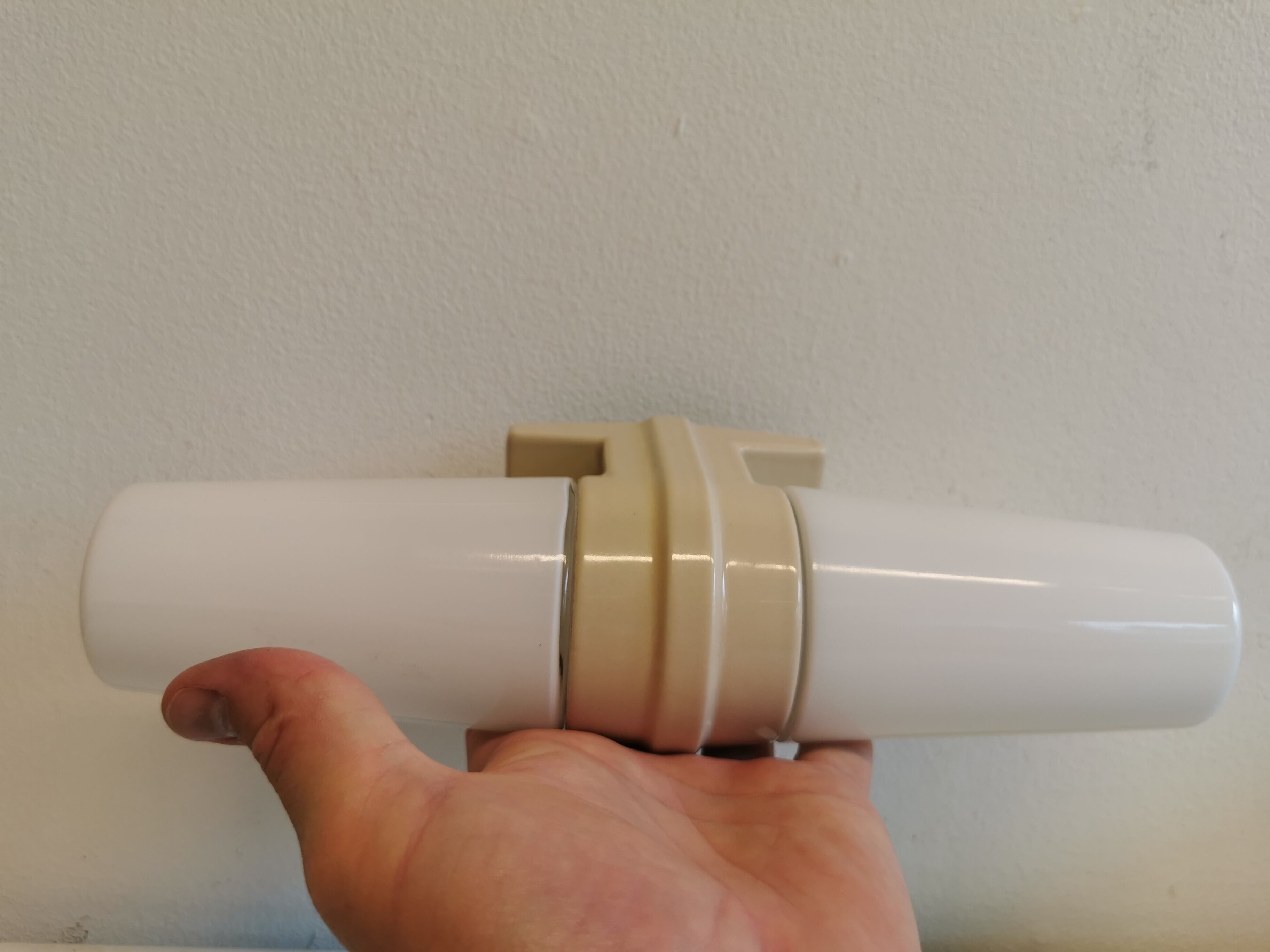 Bathroom/wall lamp designed by Sigvard bernadotte for IFÖ Sweden, Model 6060.