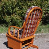 Rocking chair in pine, 1970s