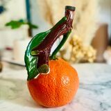 Bottle in the shape of an orange fruit from the 70s