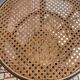 Wooden and cane bistro bar stools