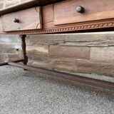 Grande table de ferme ancienne