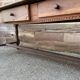 Large antique farmhouse table