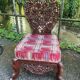 Small Anglo-Indian armchair in exotic wood