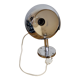 Lampe boule chromée