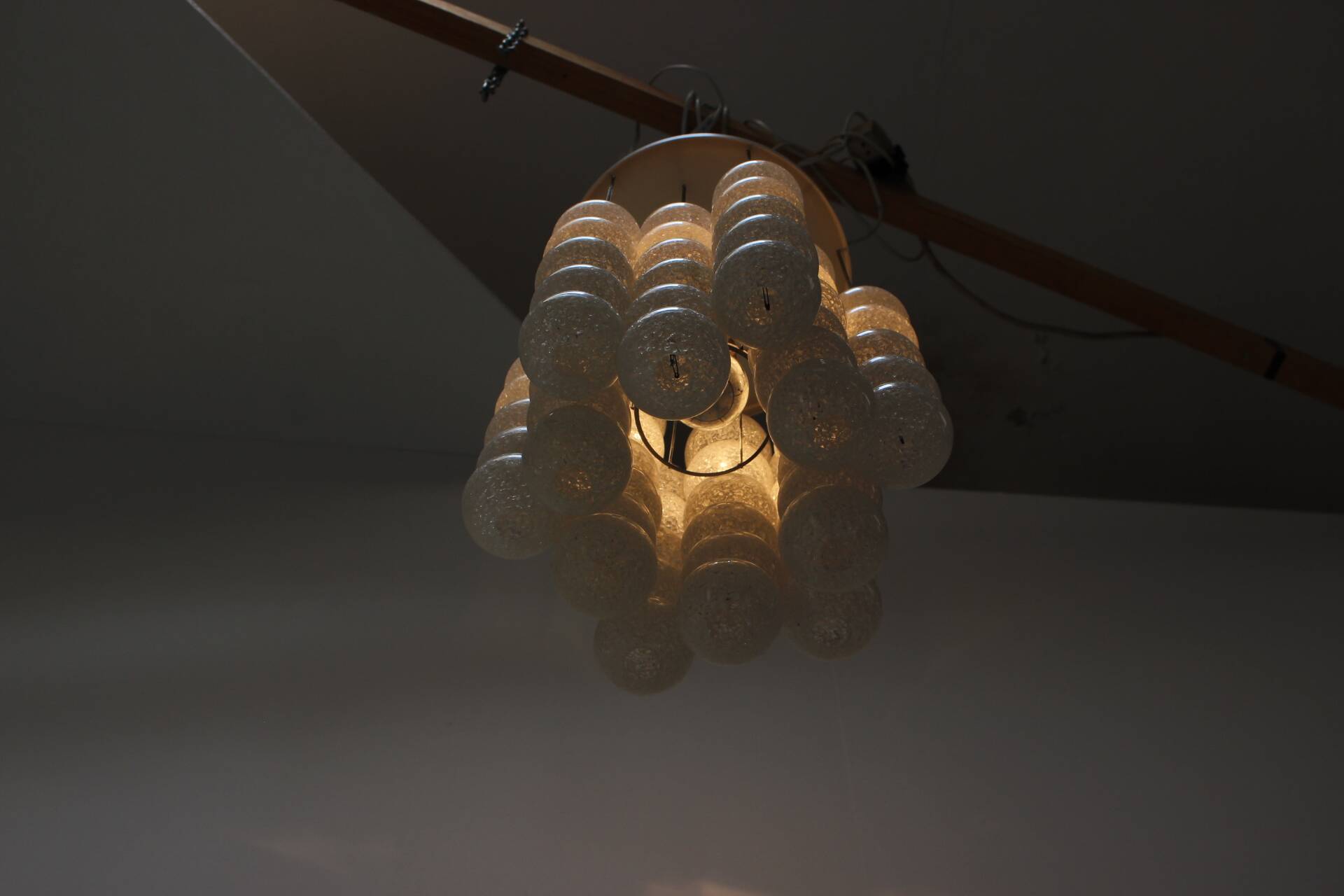 Lampe pendante "Bubble" de Napako, Tchécoslovaquie, années 1970