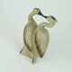 Sgrafo figurine en céramique du milieu du siècle paire de grues des années 1970 modèle no. 1152