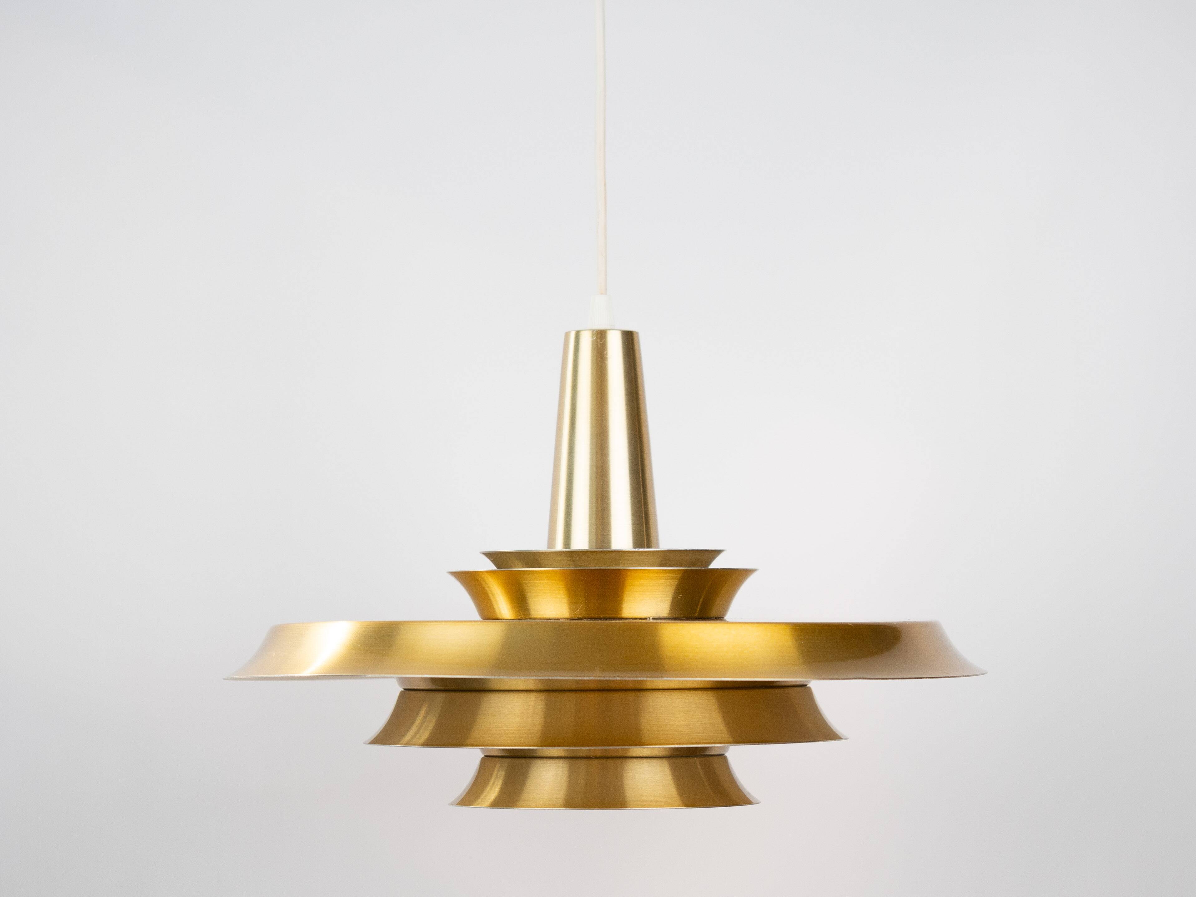 Suspension vintage danoise des années 1980