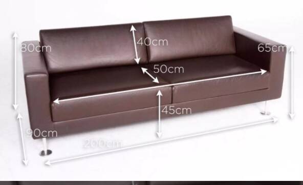 VITRA Park Sofa – Jasper Morrison – premium grey leather canapé