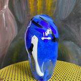 Murano vintage glass vase 80s/90s