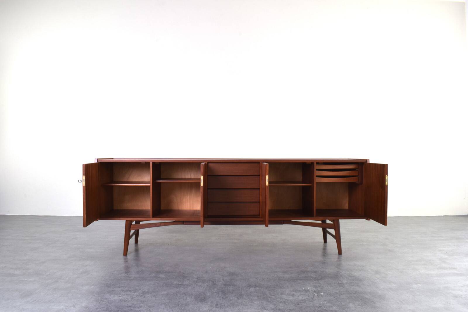 Mid-Century Danish Teak Sideboard, 1960s.