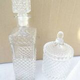 Cut glass carafe