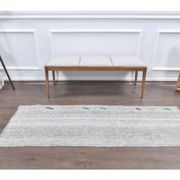 Turkish Vintage Kilim Handwoven Flatweave Wool Rug 70x195
