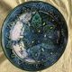 Oriental decorative dish signed safi. vintage