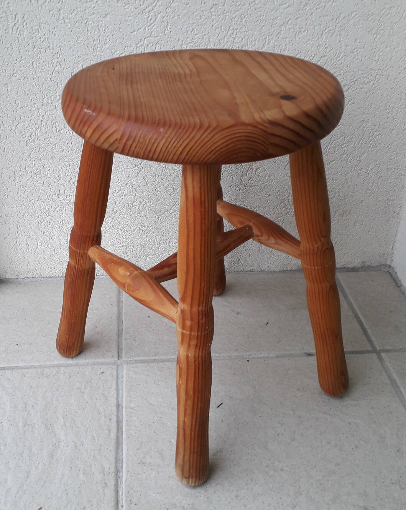 Child's wooden stool