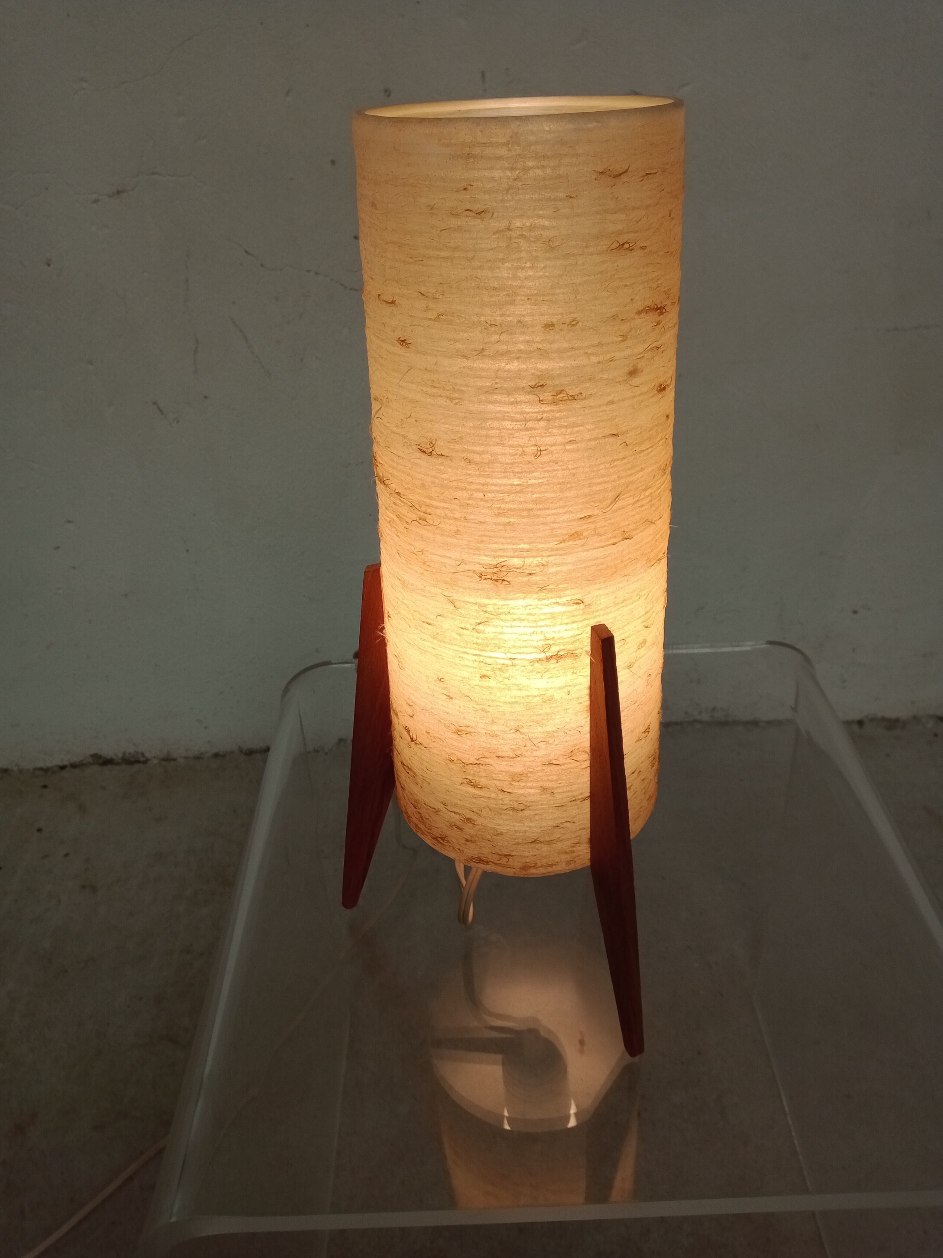 Scandinavian tripod lamp