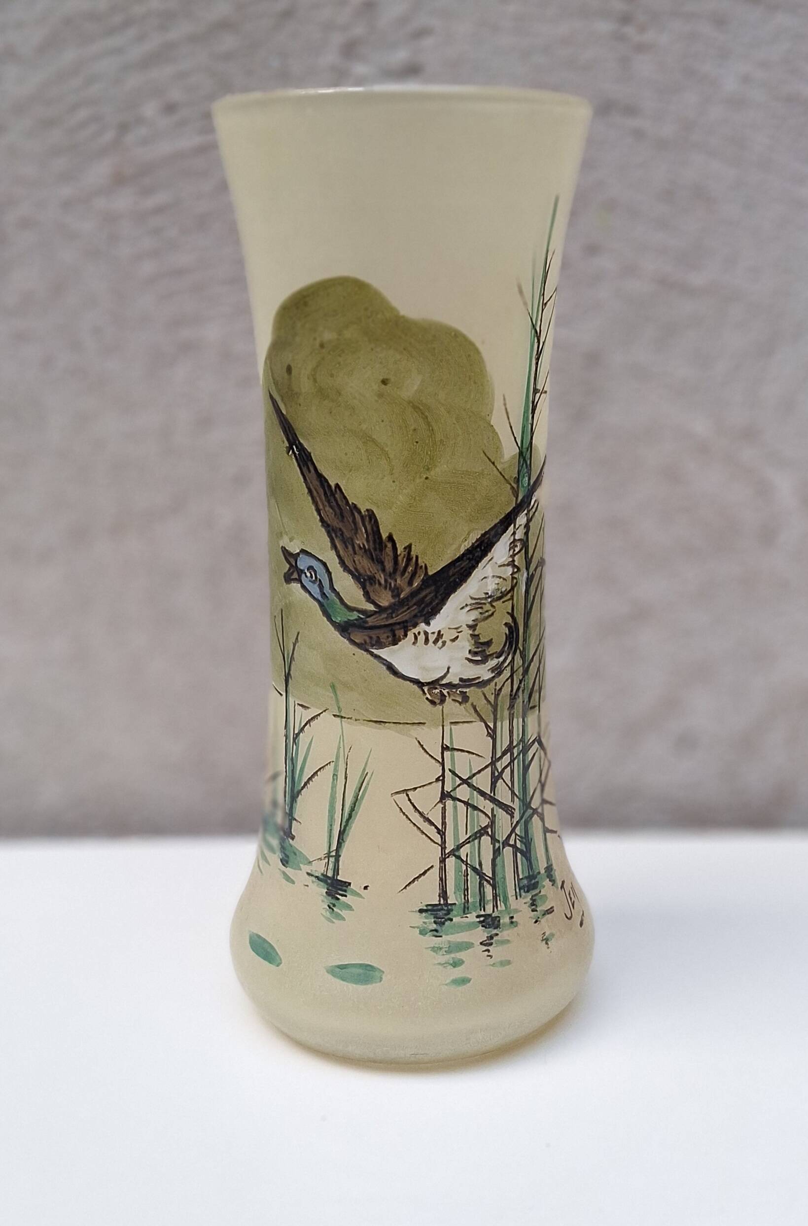 PAINTED VASE JEM PRODUCTION LEGRAS 1920-1944