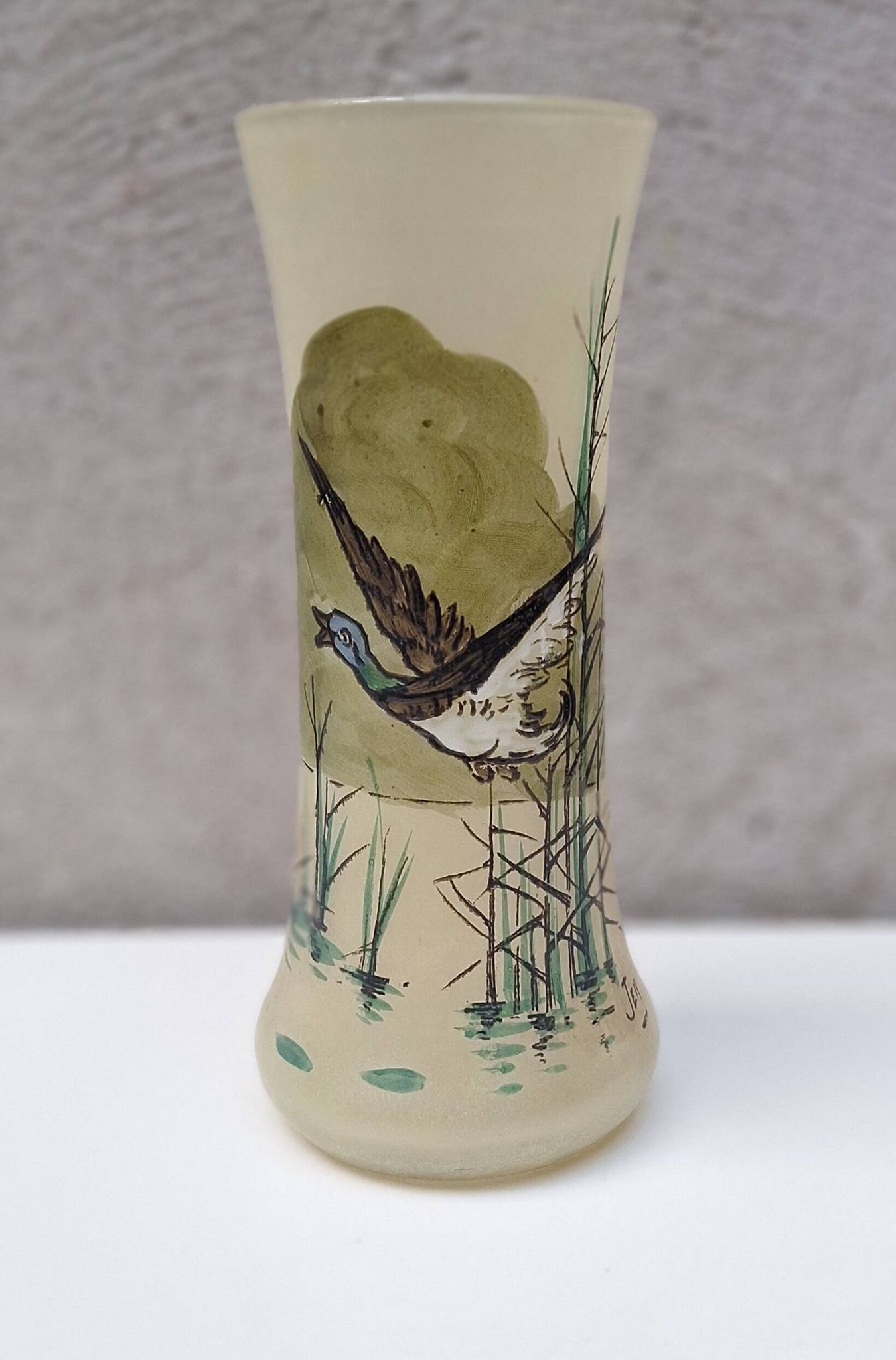 PAINTED VASE JEM PRODUCTION LEGRAS 1920-1944