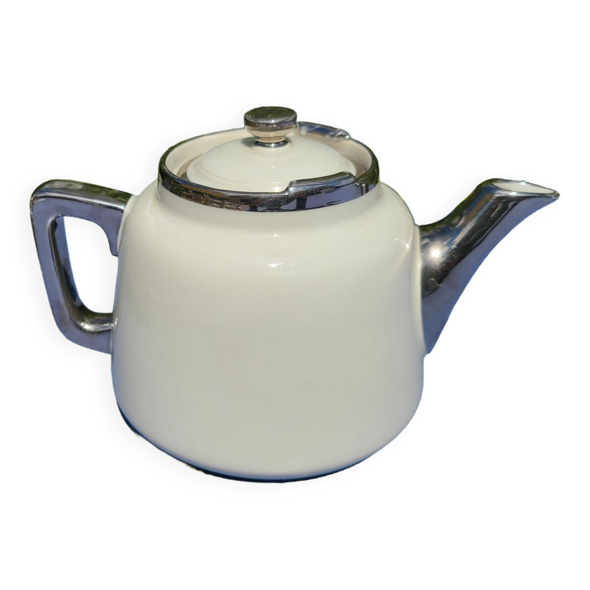 Aluminite teapot Frugier Limoges