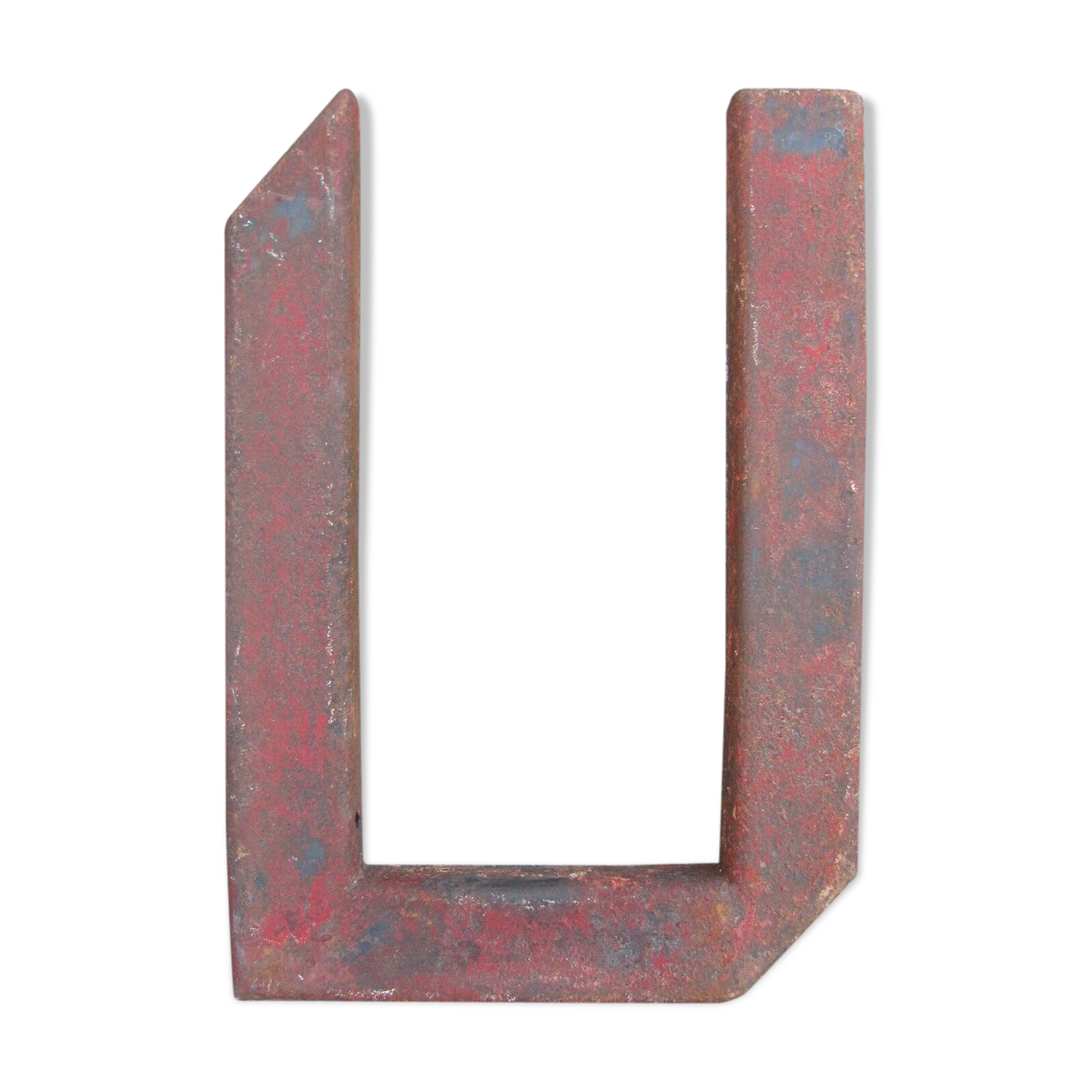 Letter sign - U - red