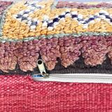 Moroccan kilim pouf