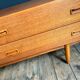 Vintage teak sideboard in Scandinavian design, antique TV stand