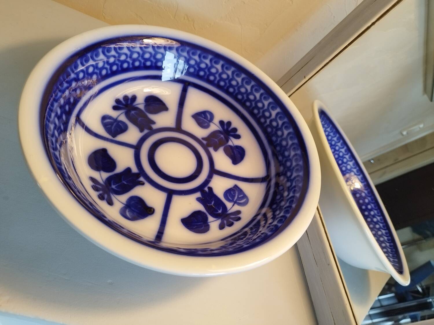 Saladier Bleu Sarreguemines